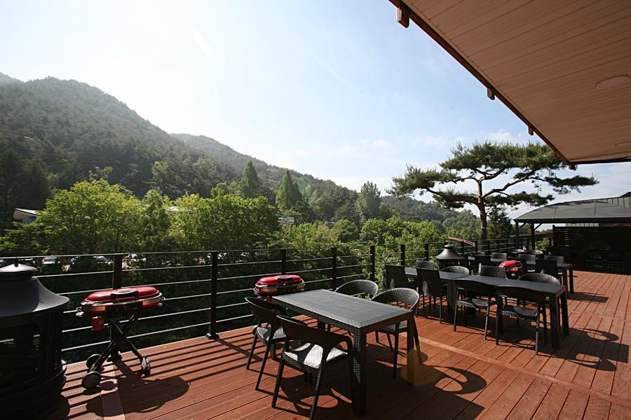Camp Jirisan Parkview Hotel Gurye Exterior foto