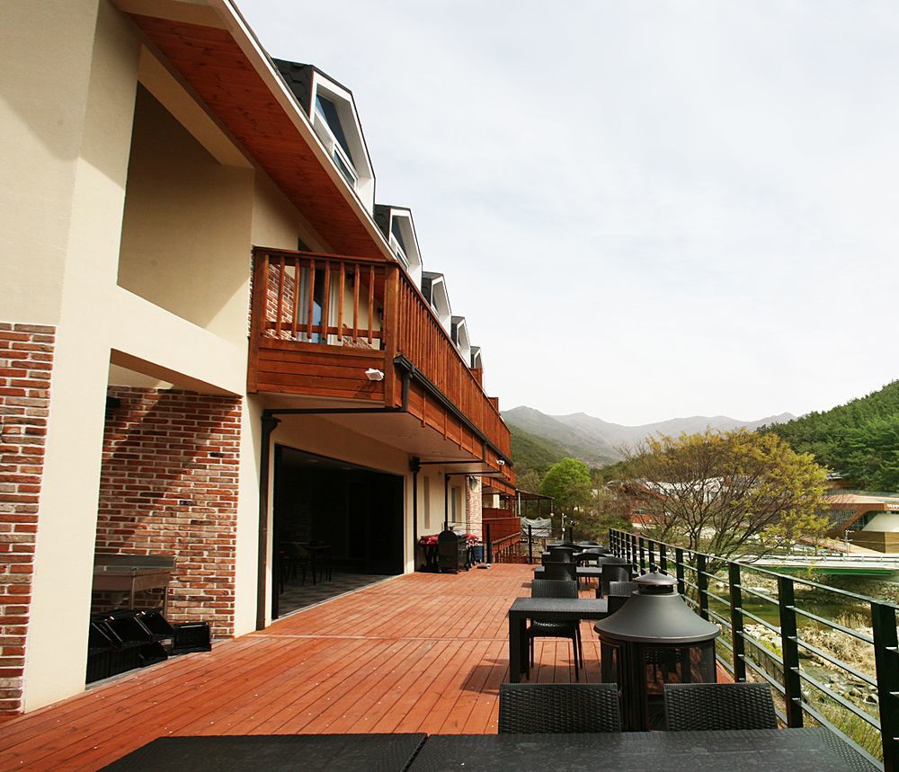 Camp Jirisan Parkview Hotel Gurye Exterior foto